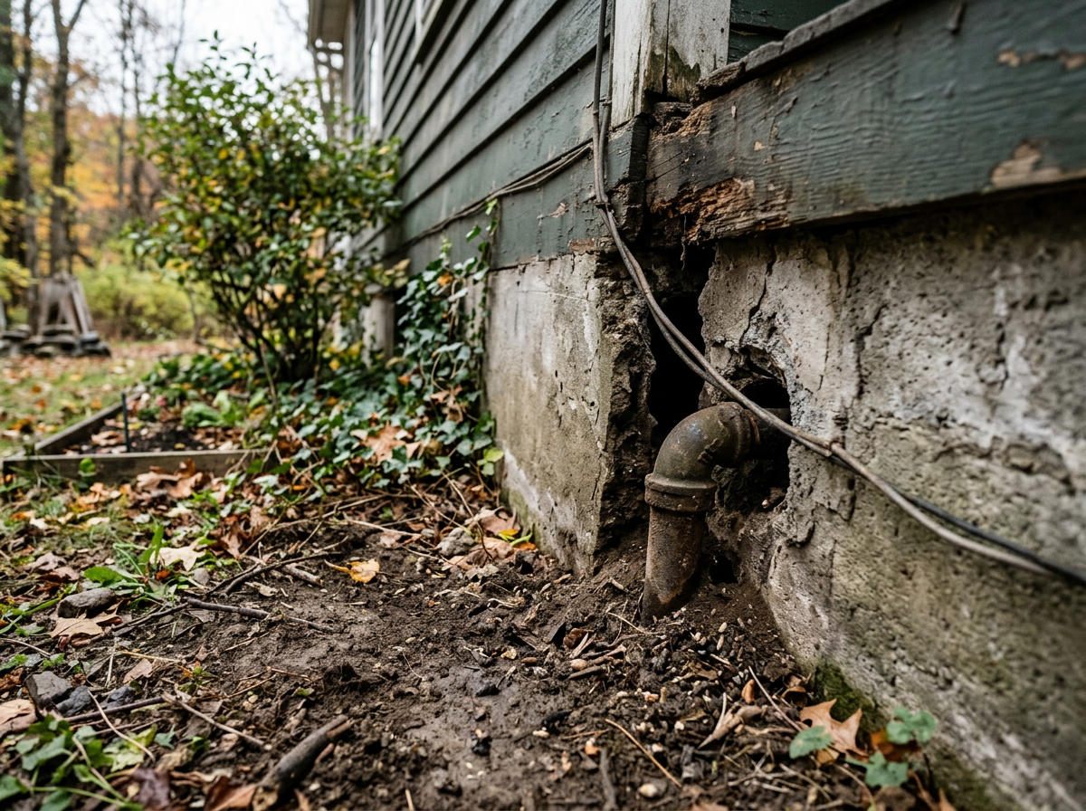 Common Rodent Entry Points In Older Thiells Houses